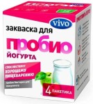 Закваска, Vivo (Виво) 0.5 г №4 для йогурта Пробио