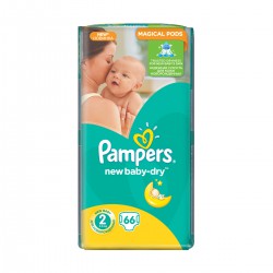 Подгузники, Pampers (Памперс) 3-6 кг №66 нью беби-драй мини