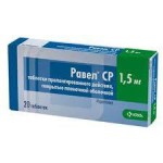 Равел СР, табл. пролонг. п/о 1.5 мг №20