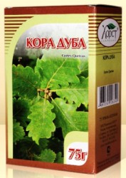 Дуба кора сырье 75 г 1 шт.
