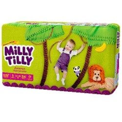 Подгузники, Milly Tilly (Милли Тилли) 11-25 кг 54 шт Юниор 5 дневные